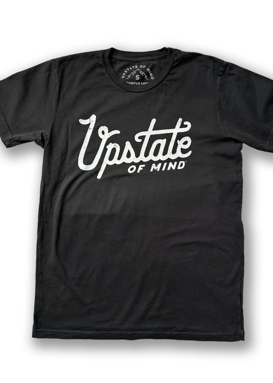 Upstate of Mind Tee - Black