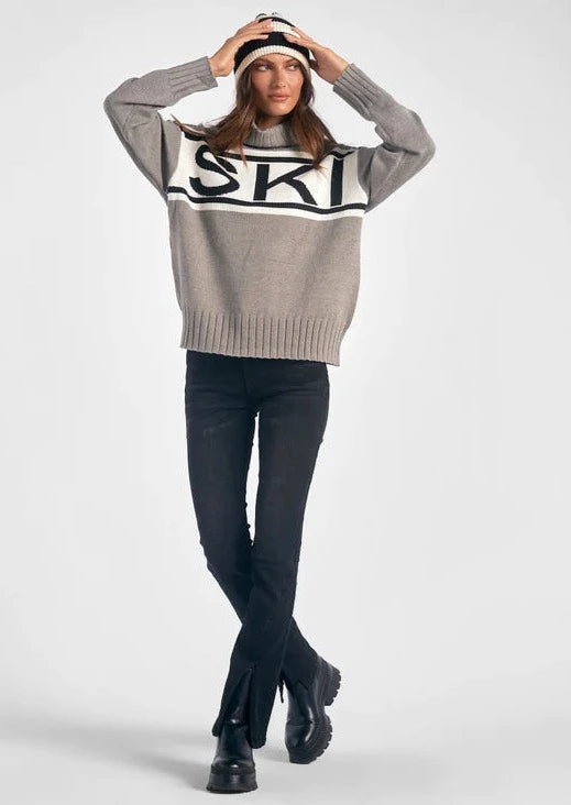 Aspen Ski Sweater Gray