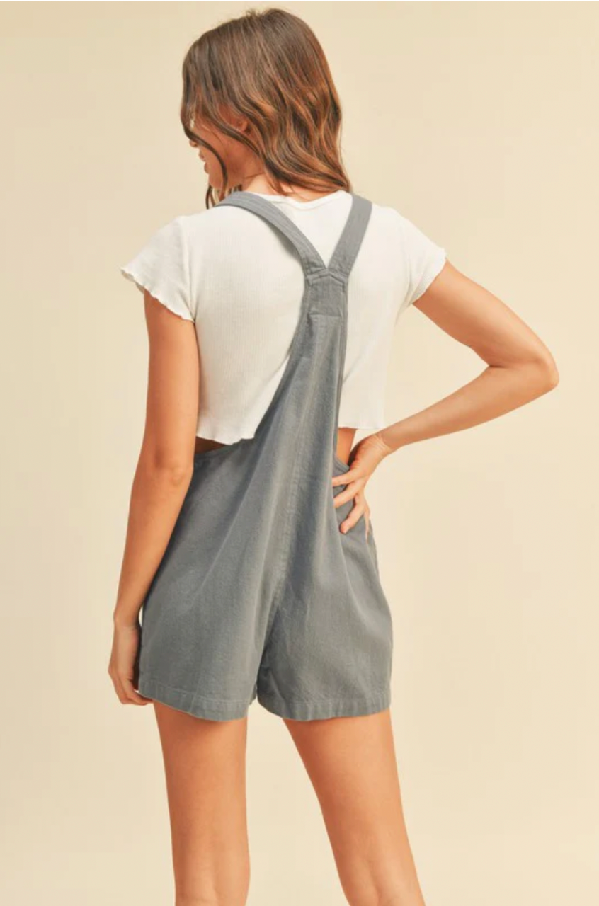 Cotton Washed Romper