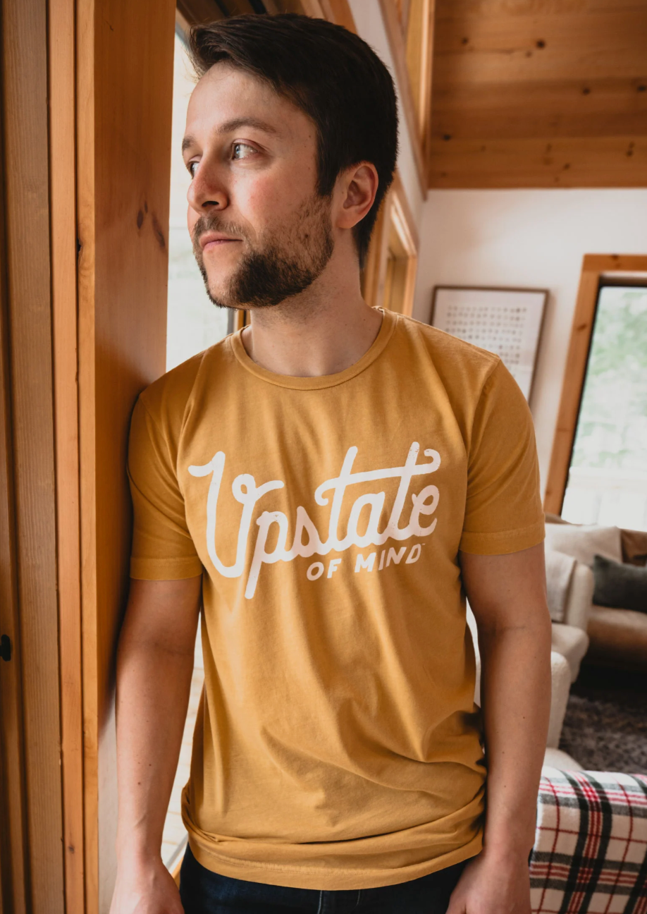 Upstate of Mind Tee - Gold