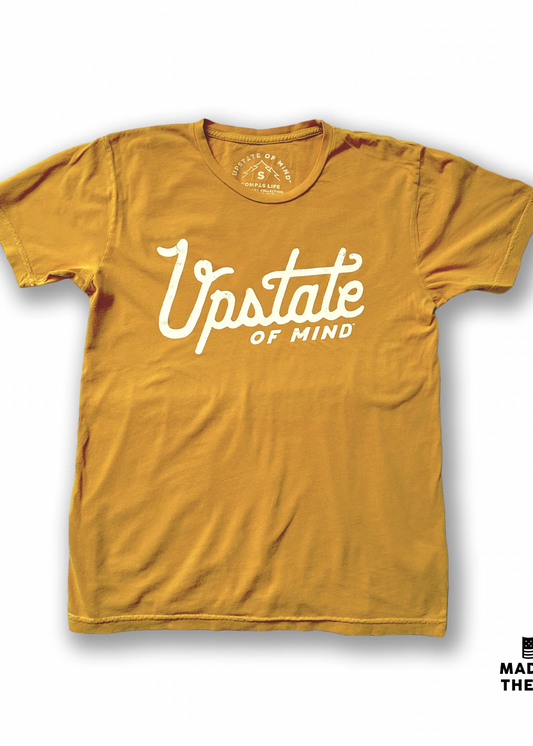 Upstate of Mind Tee - Gold