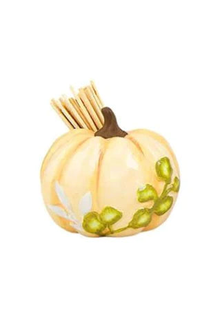 Gather Toothpick Holder - Orange Pumpkin