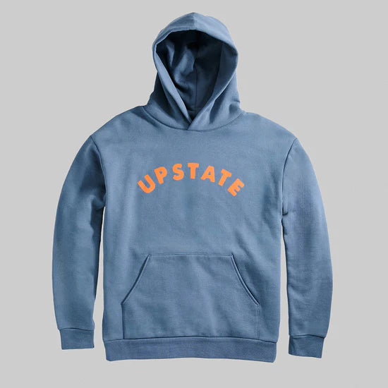 Upstate Arch Hoodie - Slate Blue