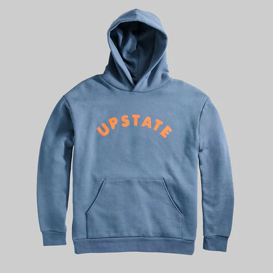 Upstate Arch Hoodie - Slate Blue