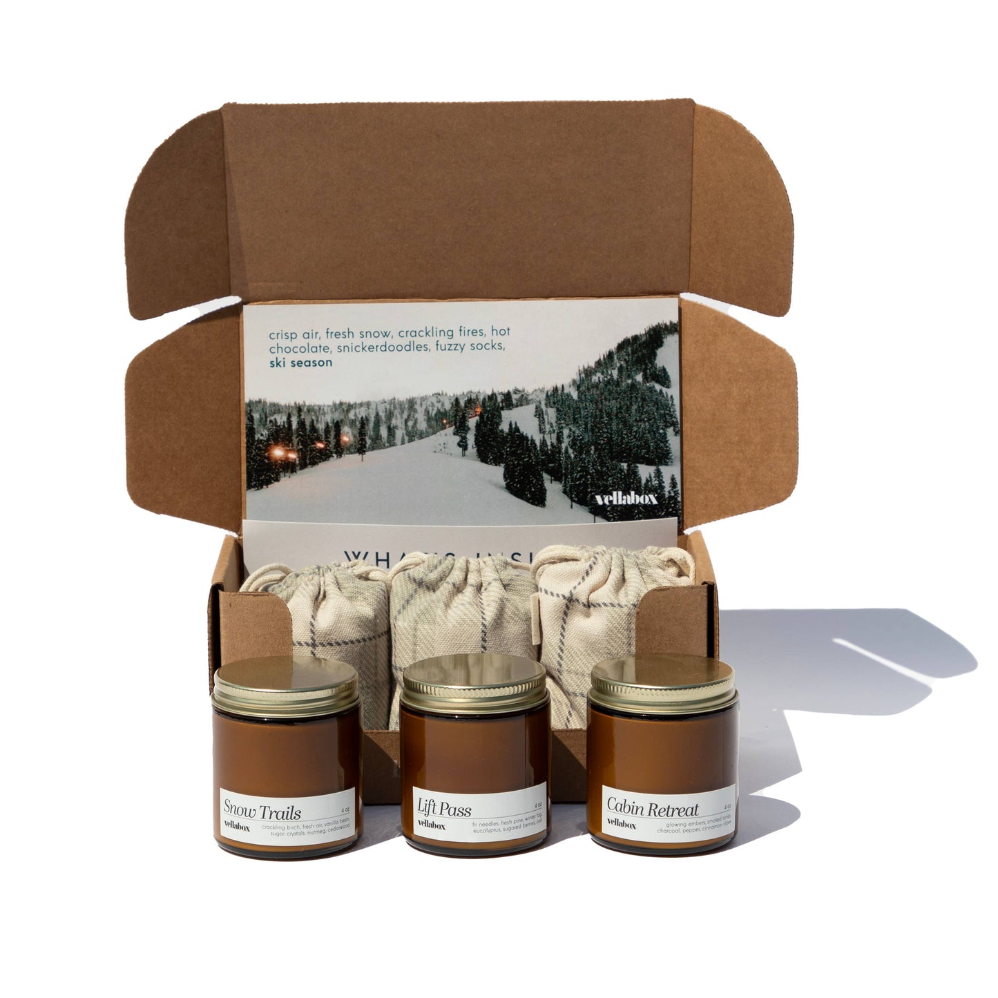 Cabin Retreat Ski Inspired Soy Candle