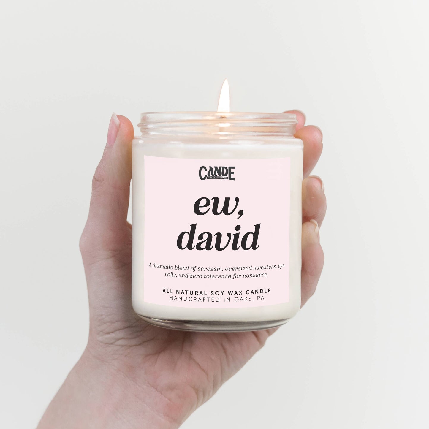 Ew, David Scented Candle