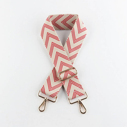 Boho Bag Strap - Red