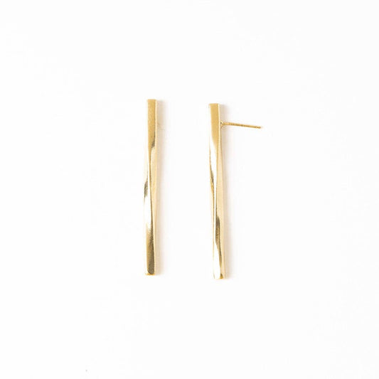Millie Twisted Bar Drop Earrings