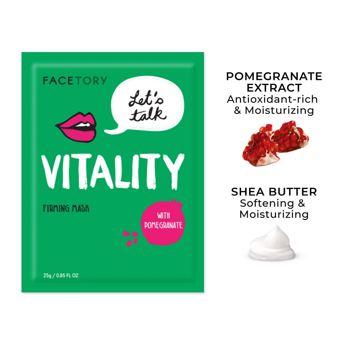 Let's Talk Vitality - Firming Face Mask