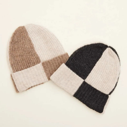 Color Block Beanie