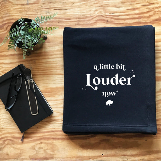 Little Bit Louder Now Bills Blanket - Black