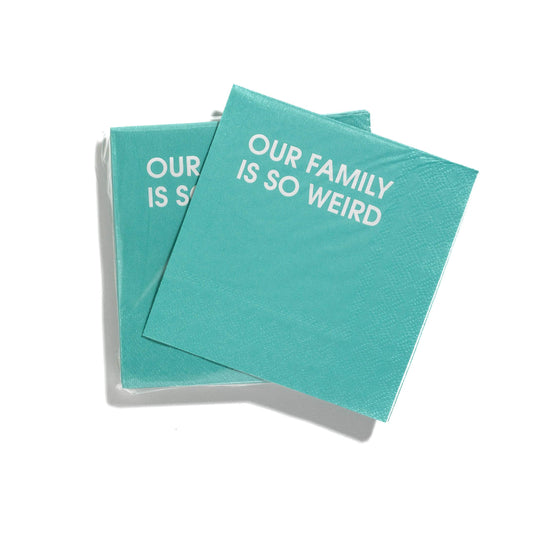 Our Family Is So Weird Napkins