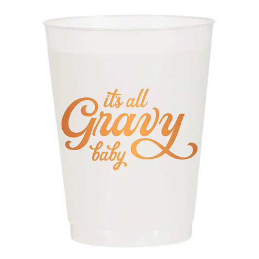 It's All Gravy Baby Cups (Set of 10)