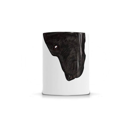 Black Labrador Snout Mug