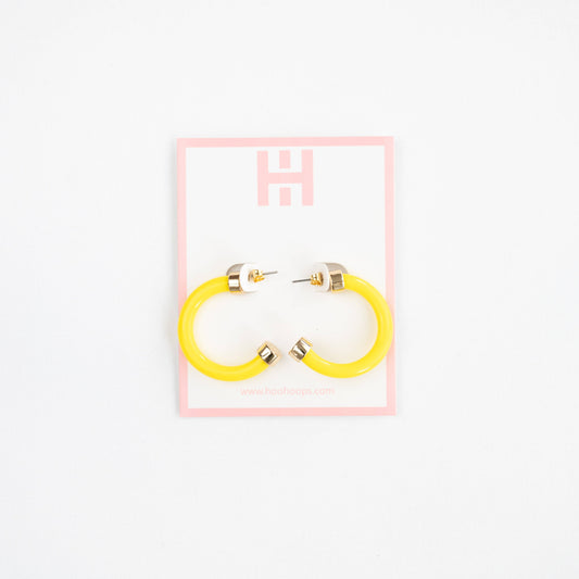 Yellow Hoo Hoop Minis