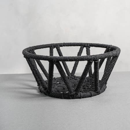 Black Jute Net Basket