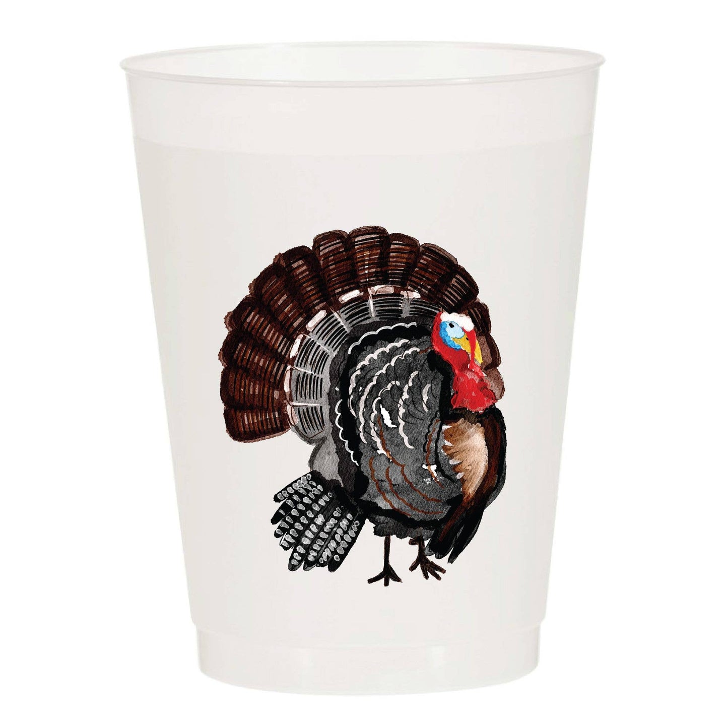 Turkey Thanksgiving Cups (Set of 10)